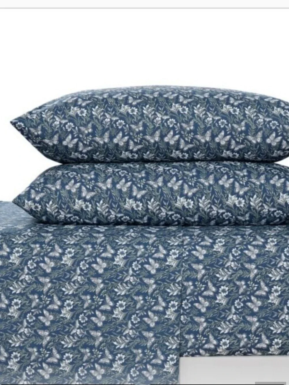 South Point Home Fashions Microfiber 6-piece Sheet Set, New, Butterfly Flowers